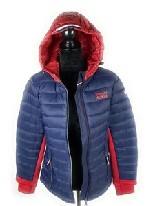 Tommy Hilfiger Womens Packable Hooded Puffer Zip Jacket Size S - Picture 1 of 9
