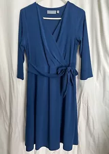 B Slim Medium Blue Women Casual Dress - Picture 1 of 7