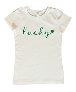 Lucky St Patricks Day Shirt, Girls St Patricks Day Shirt, Lucky Shirt - Picture 1 of 4