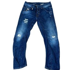 G Star Raw Arc 3D Jeans Slim Fit Men Size 25” skinny distressed The 6-Star