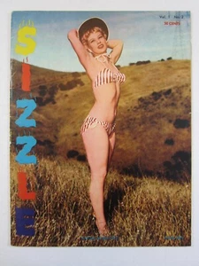 Sizzle Vol. 1 #2, 1959 VG/FN Scarce Pin-Up Magazine w/Blaze Starr! 2nd Issue! - Picture 1 of 3