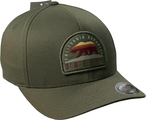 O'Neill Republic Cap / Hat - NWT Mens Flexfit Large / XL Olive - #48135-CAP1 - Picture 1 of 2