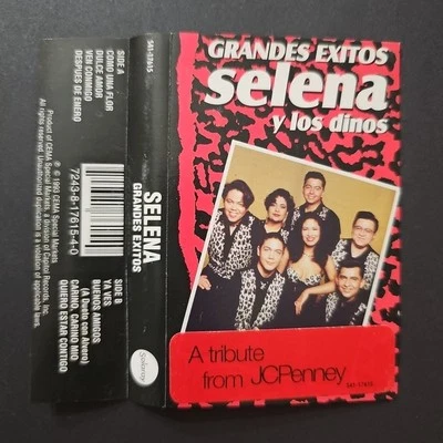 Кассета Селены Кинтанильи Y Los Dinos Grandes Exitos (ОТСУТСТВУЕТ КАССЕТА)  - Изображение 1 из 4