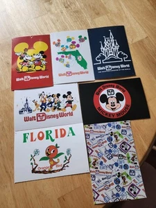 Walt Disney World Postcards, Set Of 7, Pre-owned But Great Condition - Picture 1 of 9