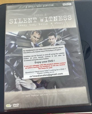 SILENT WITNESS SERIES 8 (4 DVD BOX SET) BBC DUTCH VERSION CRIME TV AMANDA BURTON - Image 1 of 4
