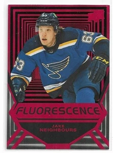 Jake Neighbors 2021-22 Ud Fluorescence Hockey Card #FL-12 St. Louis Blues NM - Bild 1 von 1