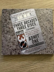 WYEP Live & Direct - 91.3 FM Pittsburgh - Three  Decades Three Discs CD 2003 OOP - Picture 1 of 3
