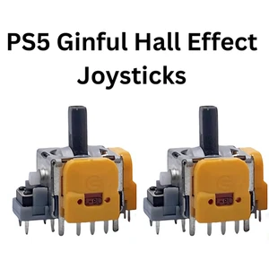 Ginful Hall Effect Joystick Module PS5 Dualsense Controller Stick Drift Repair - Picture 1 of 5