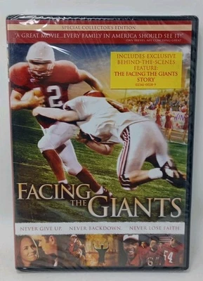 Facing The Giants DVD New Sealed. Christian, Inspirational, Faith, Football. - Image 1 of 3