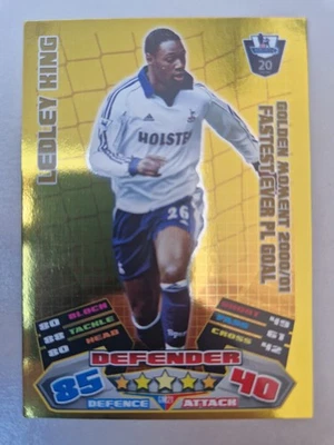 TOPPS MATCH ATTAX 2011/12 GOLDEN MOMENT LEDLEY KING - TOTTENHAM HOTSPUR GM21 - Image 1 of 2