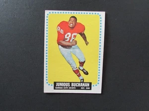 1964 Topps Football Set Break Card #92 Junious Buck Buchanan - Picture 1 of 3