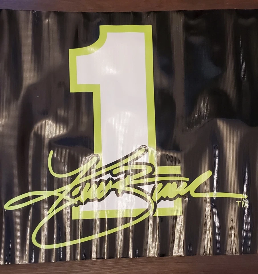 Kurt Busch #1 Monster Energy  Chip Ganassi Racing Chevrolet Pit Wall Banner - Image 1 of 4