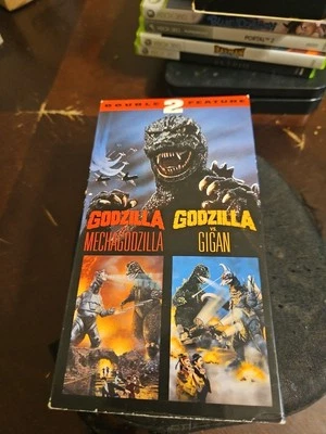 Godzilla Vs. Mechagodzilla & Vs. Gigan VHS Double Feature B & G 1992 - Image 1 of 4