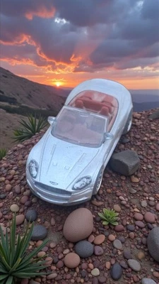 Coche de carreras de juguete fundido a presión Matchbox Aston Martin DBS Volante 2011 1:64 Foto 1 de 4