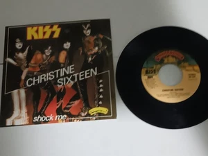 Kiss - Christine Sixteen / Shock Me 7" Vinyl Rare 2012 Free Postage - Picture 1 of 5