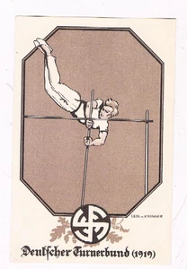 Wien, Deutscher Turnerbund, Stabhochsprung, sig.Ledl u. Exinger, 1919 - Picture 1 of 2