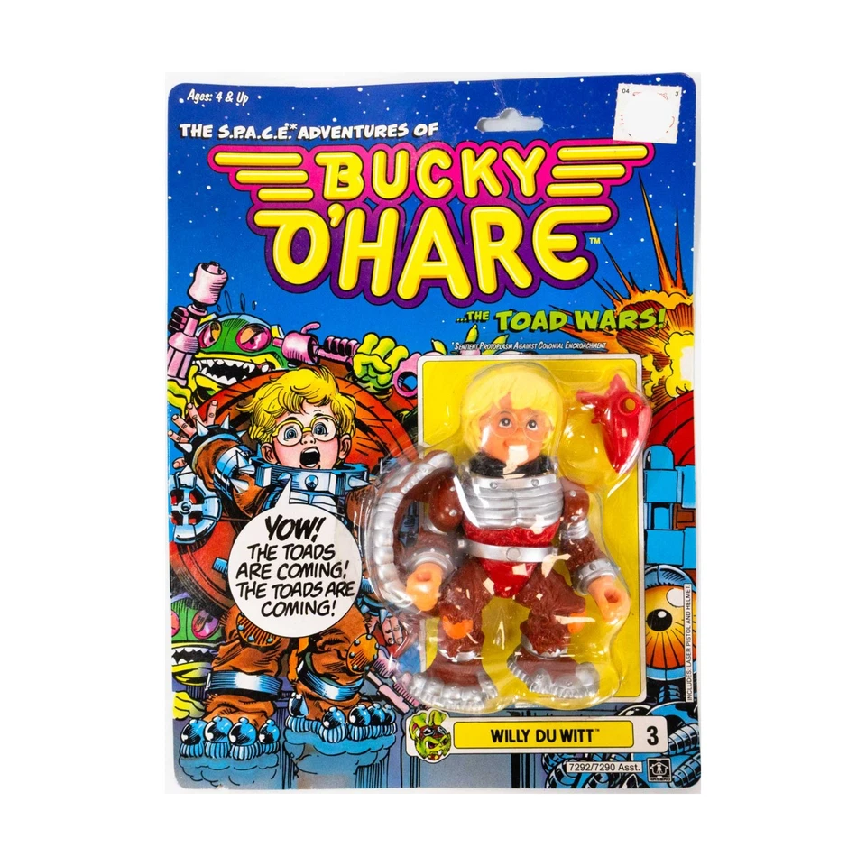 Hasbro Action Figure Bucky o'Hare - Willy Du Witt VG/Mint - Image 1 of 2