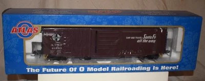 Atlas 6574-4 50' PS-1 Box Car Santa Fe ATSF #42663 O Gauge 2-Rail in Box - Image 1 of 4