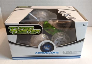 Mindscope Turbo Twister Spinning RC Green Car With Flashing LED Lights - Picture 1 of 5