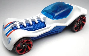 2020 HOT WHEELS CITY DIESELBOY HW MAIL WHITE 1:64 DIECAST 2 7/8" RACE CAR W BLUE - Bild 1 von 6