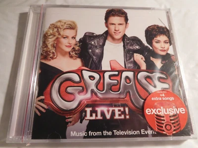 Sealed CD Grease Live: Music from TV Event -Vanessa Hudgens, Julianne Hough DNCE - Image 1 of 4