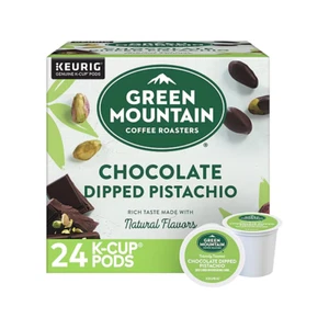 Tostadores Chocolate Pistacho Café Keurig 24 K-Cup Vainas Tostado Ligero - Imagen 1 de 8