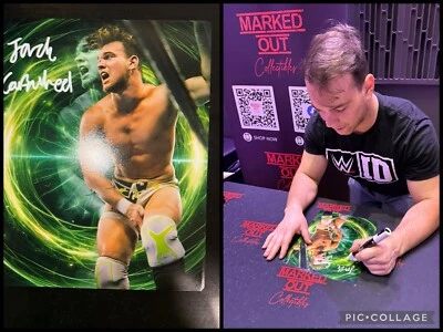 Jack Cartwheel Firmado Mate 8x10 Prueba Promo WWE NXT EVOLVE AEW CAP Foto 1 de 2