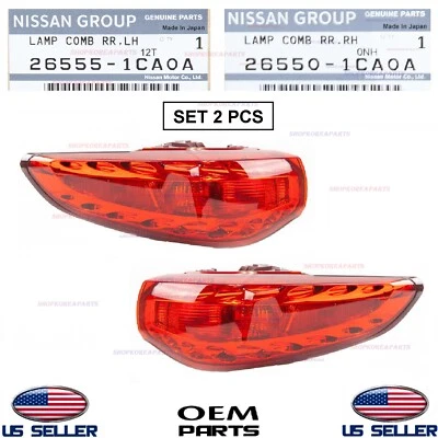 Genuine Outer Tail Lamp Left + Right OEM INFINITI FX35 FX37 FX50 QX70 2009-2017 - Image 1 of 4