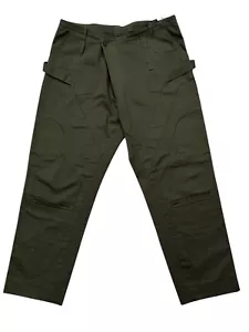 Balenciaga Pre Fall 2016 Khaki Green Military Cargo Pants 42 FR Rihanna Demna - Picture 1 of 9