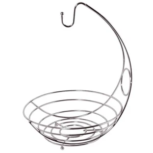 Wire Banana Hanger Rack Holder Stand Fruit Holder Storage Rack for Kitchen Table - Picture 1 of 1