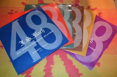 ♫♫♫ Bach - Maurice Cole * Das wohltemperierte Klavier, Saga XID 5131-36, ♫♫♫ - Bild 1 von 4