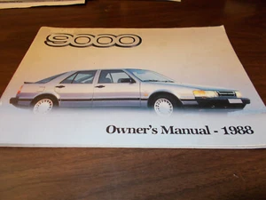 1988 Saab 9000 Owner's Manual - Picture 1 of 2