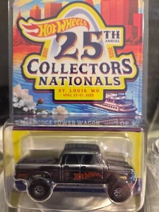 HOT WHEELS 25th COLLECTORS NATIONALS CONVENTION 1964 DODGE POWER WAGON FINALE !! - Picture 1 of 3