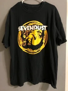 vtg Sevendust Band Black All Size To 5XL T Shirt Gift Mens, Women TT1586 - Picture 1 of 7