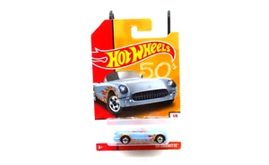 Hot Wheels 50's 55 Corvette 1/8 2017 Mattel - Picture 1 of 9