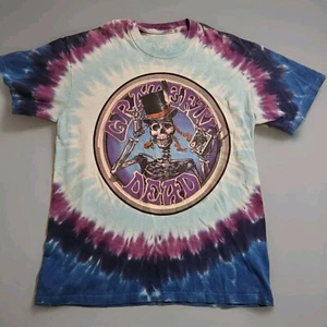 Vintage 1999 Liquid Blue Grateful Dead Queen Of Spades tye dye shirt M CLEAN - Picture 1 of 5