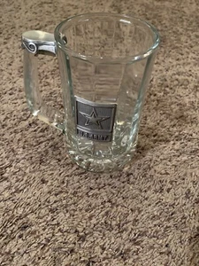 U. S. Army Glass Beer Mug w/ metal tag - Picture 1 of 5