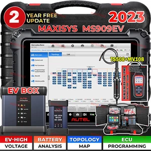 Autel MaxiSys MS909EV Intelligent EV Diagnostic Scanner J2534 Pr0gramming Tool - Picture 1 of 12