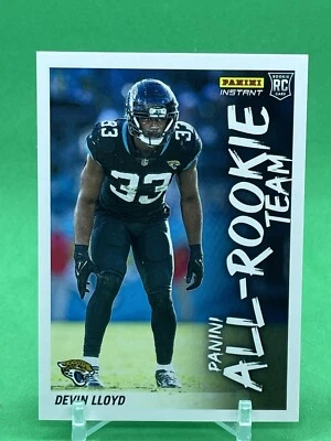 2022 Panini Instant -ALL-ROOKIE TEAM- DEVIN LLOYD RC #’d 1/665 Jaguars! - Image 1 of 3