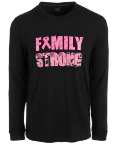 NUEVA CAMISETA I-D IDEOLOGY NEGRA ROSA CONCIENCIA DEL CÁNCER DE MAMA GRÁFICO L/S TALLA 2XL - Imagen 1 de 3