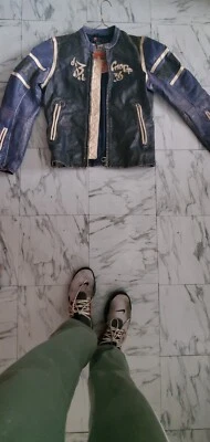 Diesel Okasana Chaqueta Cuero Talla Pequeña Foto 1 de 4