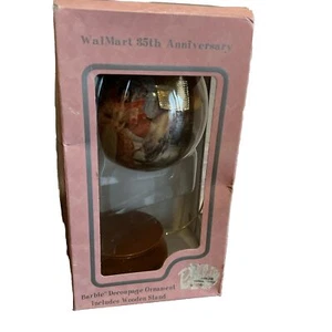 1997 holiday barbie decoupage ornament - Picture 1 of 4