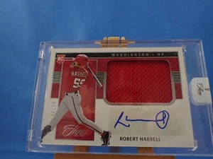Robert Hassell Three and Two 2023 RC Rookie Autograph Auto Materials Jersey /99 - Picture 1 of 2