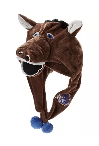 Boise State Broncos Mascot Short Thematic Hat. NWT Cover