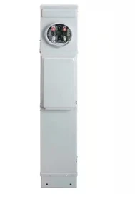Metered RV Pad Mount Pedestal 50 Amp 30 Amp Receptacles 20 Amp GFCI Receptacle - Picture 1 of 3