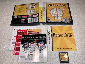 Brain Age: Train Your Brain in Minutes a Day (Nintendo DS) NDS Complete Nr Mint! - Imagen 1 de 1