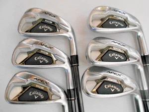 Callaway APEX DCB 2021 iron Set 5I - 9I PW 6 Clubs Diamana 55 Flex R Used RH - Picture 1 of 6