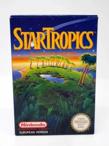 Star Tropics Nintendo NES Letter Included - Imagen 1 de 13