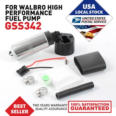Replace WALBRO/TI GSS342 Fuel Pump + QFS Install Kit Fit Acura Legend 1986-1995 - Image 1 of 4