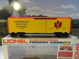 LIONEL TRAINS 9413 NAPIERVILLE JUNCTION BOXCAR - 0/027- LN .- B21 - Picture 1 of 5